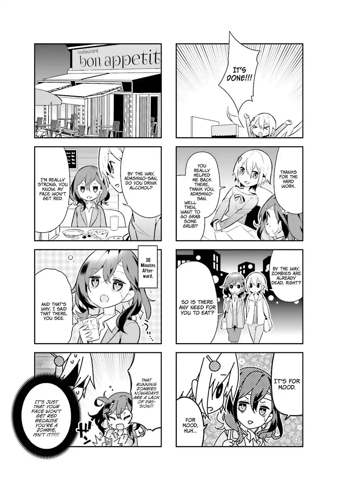 Adashino-san wa Sude ni Shinderu. Chapter 2 8